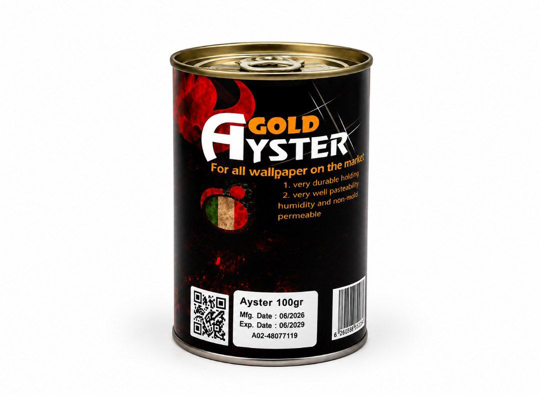 چسب کاغذ دیواری آیستر AYSTER گلد 100 گرمی